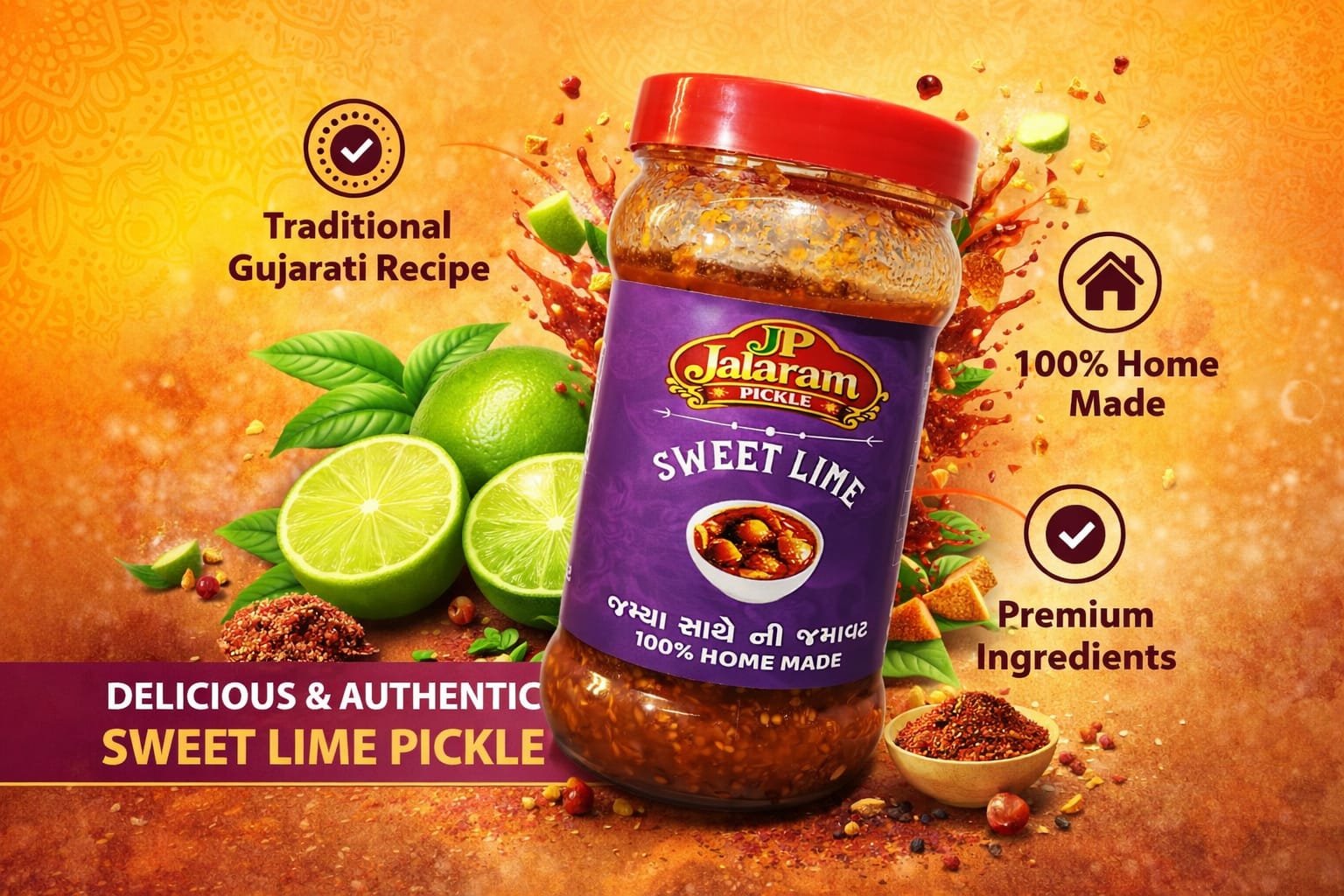 Sweet Lime Pickle